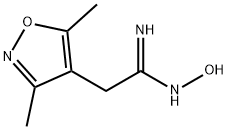 4-Isoxazoleethanimidamide,N-hydroxy-3,5-dimethyl-(9CI) 结构式