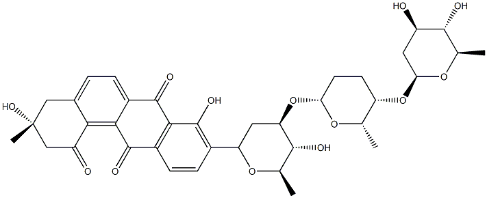 ウルダマイシンB 化学構造式