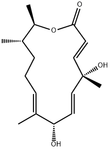 7-O-Demethylalbocycline 结构式