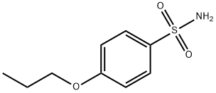 BenzenesulfonaMide, 4-propoxy-, 1135-01-9, 结构式