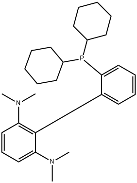 2-Dicyclohexylphosphino-2',6'-bis(diMethylaMino)-1,1'-biphenyl, Min. 98%  Cphos Structure