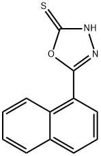 5-(naphthalen-1-yl)-1,3,4-oxadiazole-2-thiol Structure