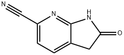 2-氧代-2H-吡咯并[2,3-B]吡啶-6-甲腈, 1190317-09-9, 结构式