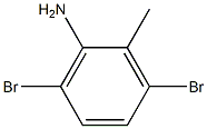 3,6-Dibromo-2-methylaniline Structure