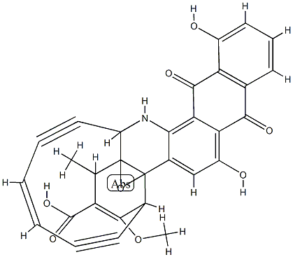 デオキシジネミシンA 化学構造式