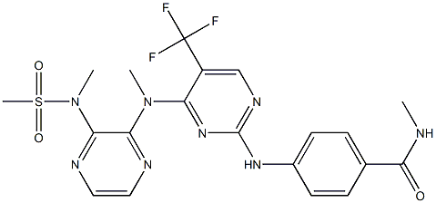DEFACTINIB (VS-6063, PF-04554878), 1345713-71-4, 结构式