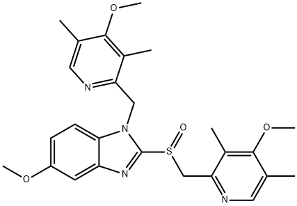 埃索美拉唑杂质3, 1346599-85-6, 结构式