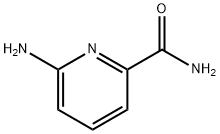 6-氨基吡啶-2-甲酰胺 结构式