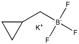 Potassium cyclopyropylmethyltrifluoroborate Structure