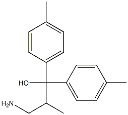 α-(2-Amino-1-methylethyl)-4-methyl-α-(4-methylphenyl)benzenemethanol Structure