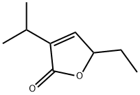 2(5H)-Furanone,5-ethyl-3-(1-methylethyl)-(9CI) Structure