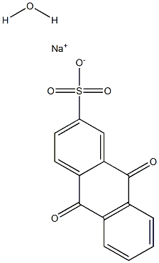 蒽醌-2-磺酸钠单水合物 结构式