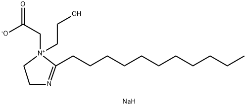 月桂酰两性基乙酸钠, 156028-14-7, 结构式