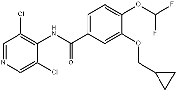 罗氟司特, 162401-32-3, 结构式