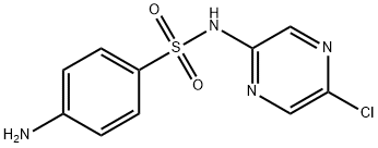 sulfachlorpyrazine Structure