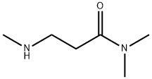 N~1~,N~1~,N~3~-trimethyl-beta-alaninamide(SALTDATA: FREE) 结构式