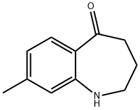 8-甲基-3,4-二氢-1H-苯并[B]吖庚因-5(2H)-酮, 187601-85-0, 结构式
