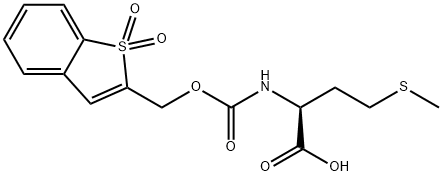 N-BSMOC-L-蛋氨酸 结构式