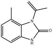 2H-Benzimidazol-2-one,1,3-dihydro-7-methyl-1-(1-methylethenyl)-(9CI)|