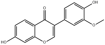 3'-METHOXYDAIDZEIN 结构式