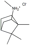 MECAMYLAMINE RELATED COMPOUND A (10 MG) (N,1,7,7-TETRAMETHYL  BICYCLO [2.2.1]  HEPTAN-2-AMINE HYDROCHLORIDE) Structure