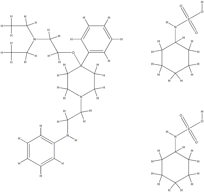 シクラミン酸ジアモカイン 化学構造式