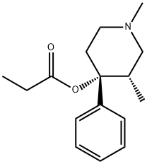 (-)-α-Prodine Structure