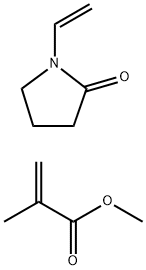 poly(methylmethacrylate-N-vinylpyrrolidone) Structure