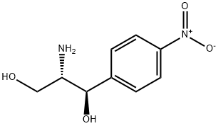 D(-)-Treo-1-(p-nitrophenyl)-2-amino-1,3-propanediol Structure