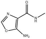 4-Oxazolecarboxamide,5-amino-N-methyl-(8CI) Structure