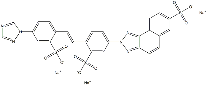 47SULFO2HNAPHTHO12DTRIAZIN2YL41H124TRIA 结构式
