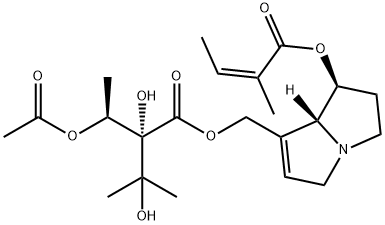 Acetylheliosupine Structure