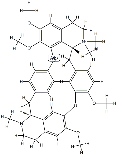 dimethyltubocurarine Struktur