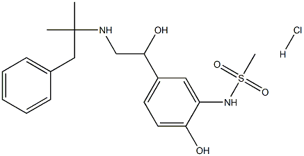 ジンテロール塩酸塩 化学構造式