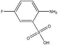 5-Fluoroorthanilic acid (SO3H=1) Struktur