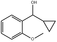 cyclopropyl(2-methoxyphenyl)methanol Structure