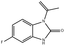 2H-Benzimidazol-2-one,5-fluoro-1,3-dihydro-1-(1-methylethenyl)-(9CI) Structure
