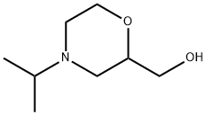 2-Morpholinemethanol,4-(1-methylethyl)-(9CI) Struktur