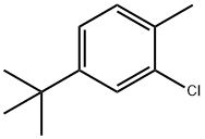 4-(1,1-Demethylethyl)-1-methyl-2-chlorobenzol Struktur
