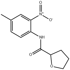 2-Furancarboxamide,tetrahydro-N-(4-methyl-2-nitrophenyl)-(9CI) Structure