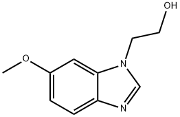 1H-Benzimidazole-1-ethanol,6-methoxy-(9CI) Structure
