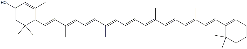 ZEINOXANTHIN Struktur