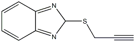 2H-Benzimidazole,2-(2-propynylthio)-(9CI) Structure