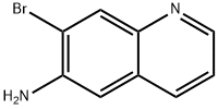 6-Quinolinamine,7-bromo-(9CI) Struktur