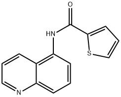 2-Thiophenecarboxamide,N-5-quinolinyl-(9CI) Structure