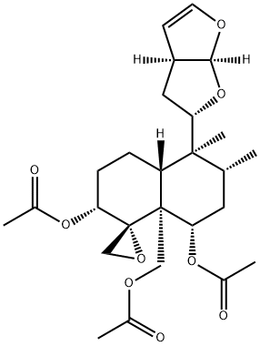Caryoptin Struktur