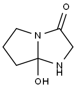 3H-Pyrrolo[1,2-a]imidazol-3-one,hexahydro-7a-hydroxy-(9CI) Structure