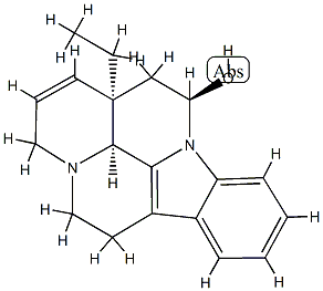 14,15-二脱氢异埃那胺 结构式