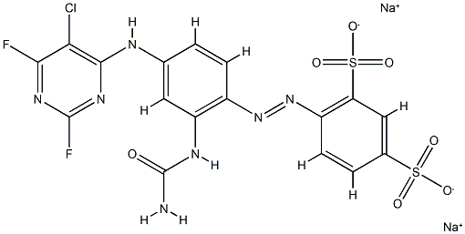 C.I.活性橙67, 51811-45-1, 结构式