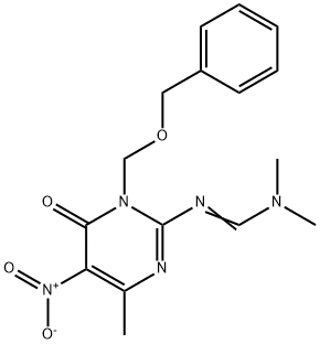 [(phenylmethoxy)methyl]-2-pyrimidinyl]-N,N-dimethyl- Structure